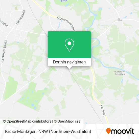 Kruse Montagen Karte