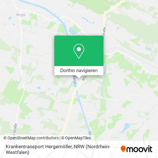 Krankentransport Hergemöller Karte