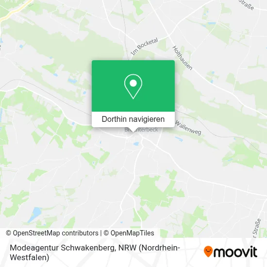 Modeagentur Schwakenberg Karte