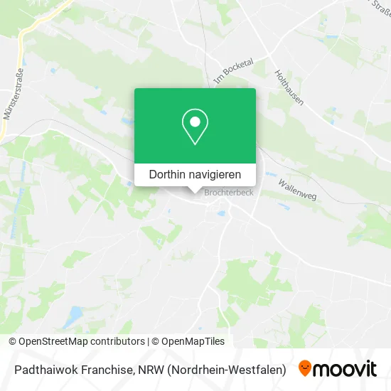 Padthaiwok Franchise Karte