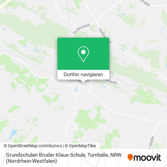 Grundschulen Bruder-Klaus-Schule, Turnhalle Karte