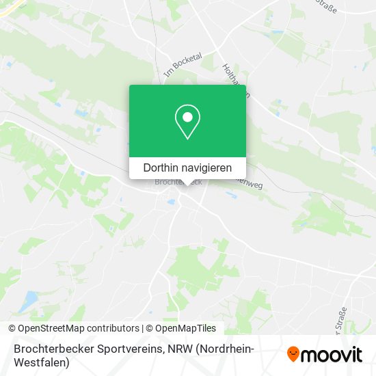 Brochterbecker Sportvereins Karte