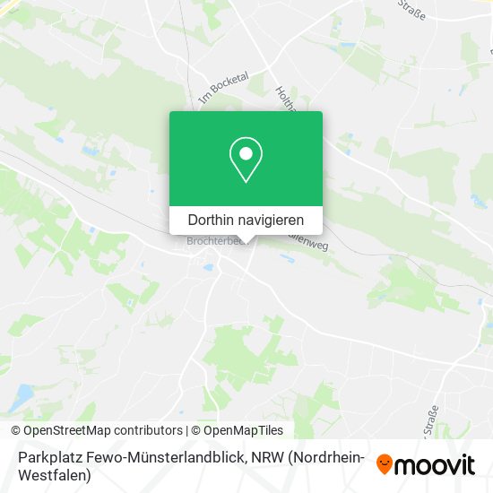 Parkplatz Fewo-Münsterlandblick Karte