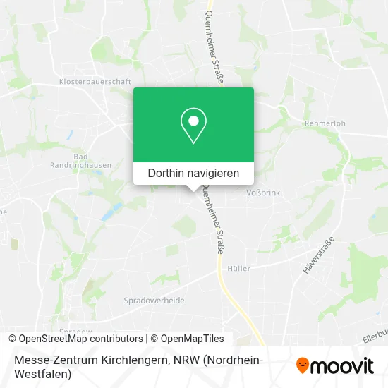 Messe-Zentrum Kirchlengern Karte