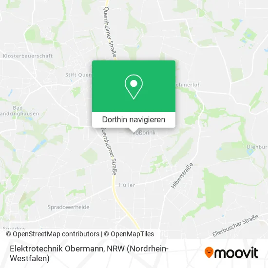 Elektrotechnik Obermann Karte