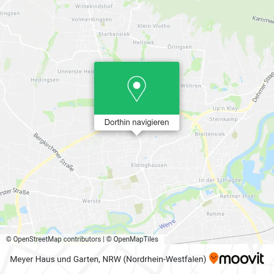 Meyer Haus und Garten Karte