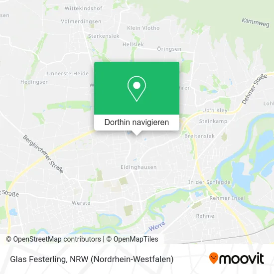 Glas Festerling Karte