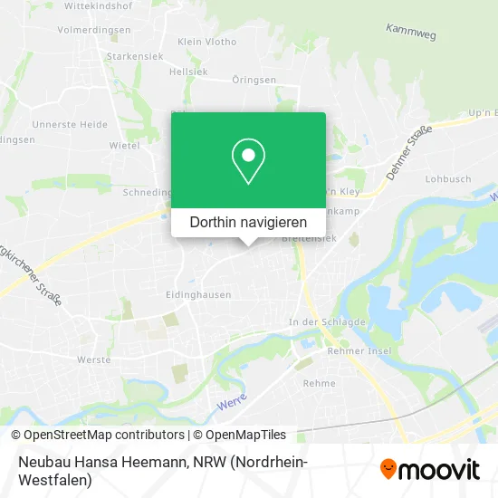 Neubau Hansa Heemann Karte