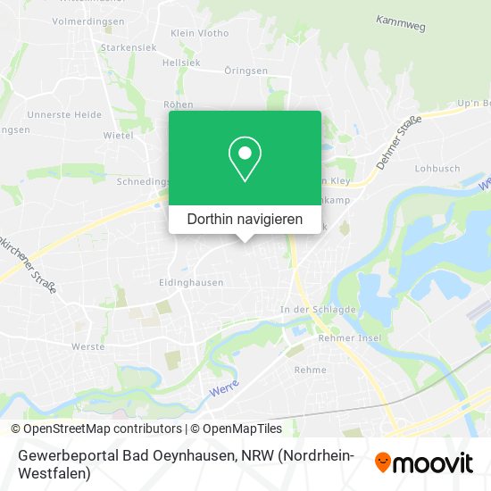 Gewerbeportal Bad Oeynhausen Karte