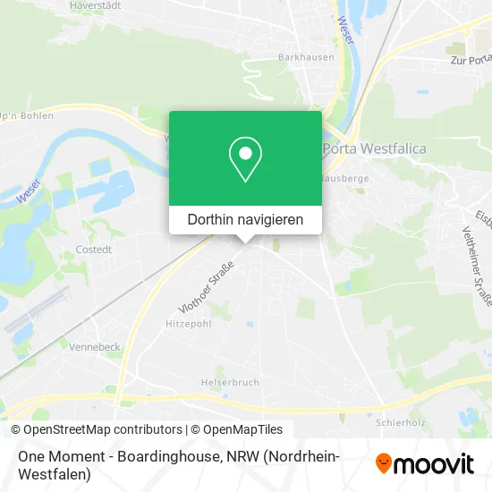 One Moment - Boardinghouse Karte