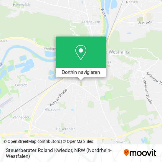 Steuerberater Roland Kwiedor Karte