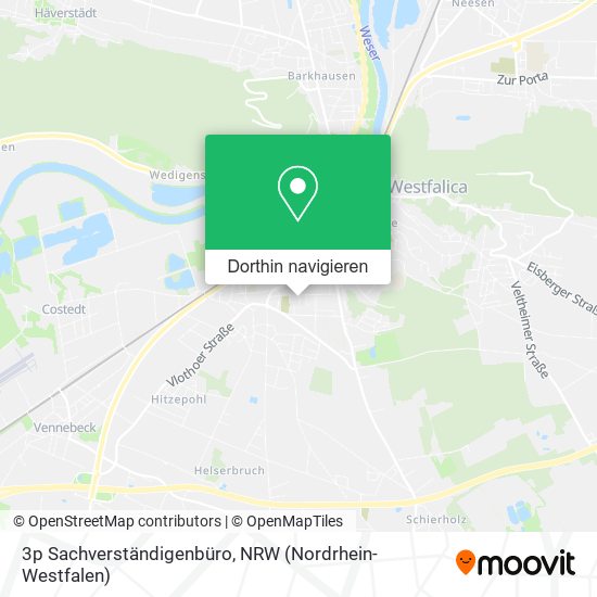 3p Sachverständigenbüro Karte