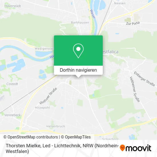 Thorsten Mielke, Led - Lichttechnik Karte