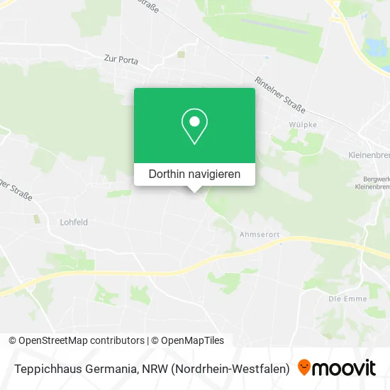 Teppichhaus Germania Karte