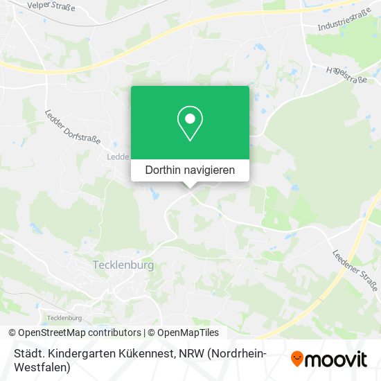 Städt. Kindergarten Kükennest Karte