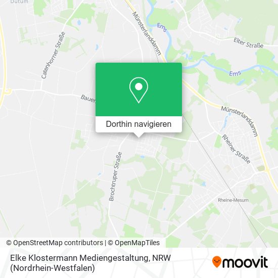 Elke Klostermann Mediengestaltung Karte