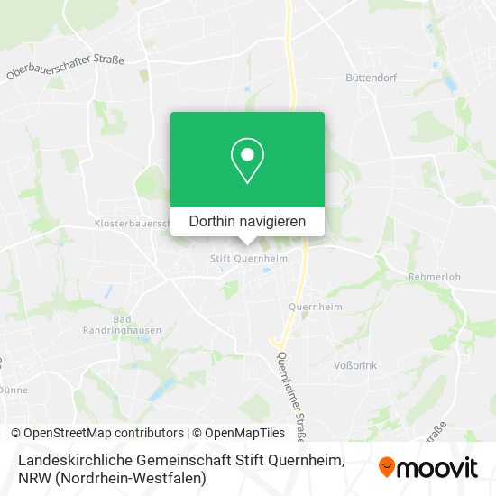 Landeskirchliche Gemeinschaft Stift Quernheim Karte