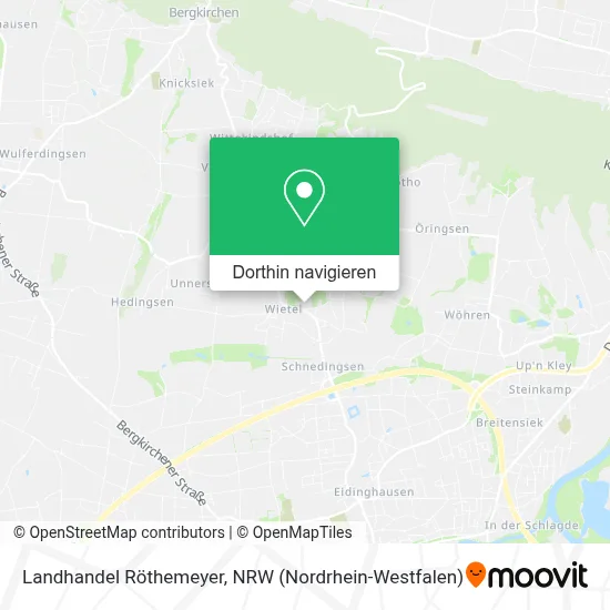 Landhandel Röthemeyer Karte