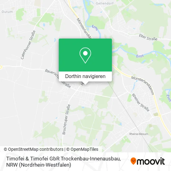 Timofei & Timofei GbR Trockenbau-Innenausbau Karte