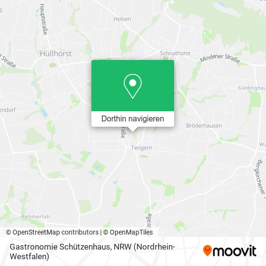 Gastronomie Schützenhaus Karte