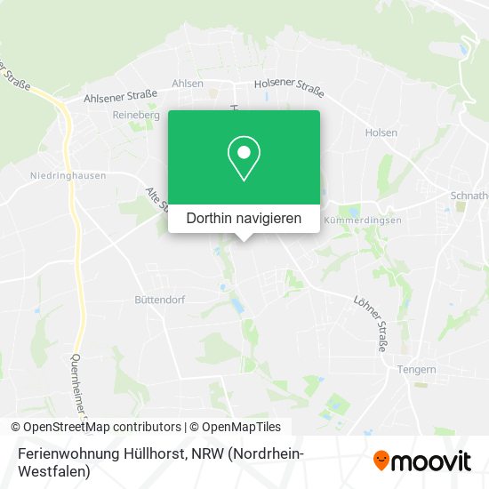 Ferienwohnung Hüllhorst Karte