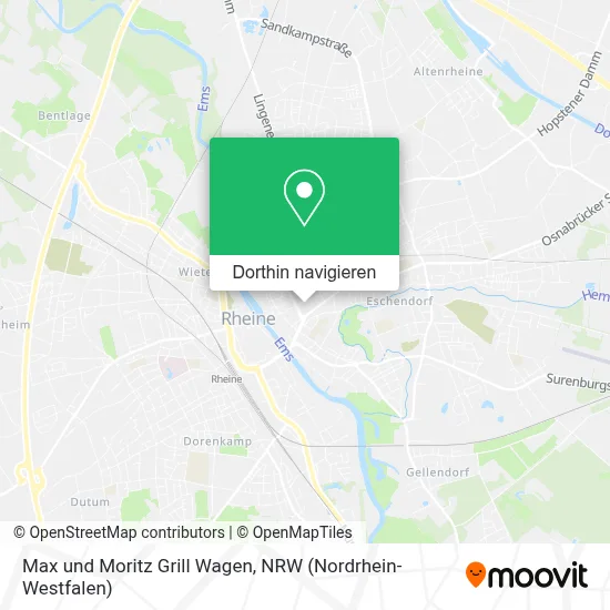 Max und Moritz Grill Wagen Karte