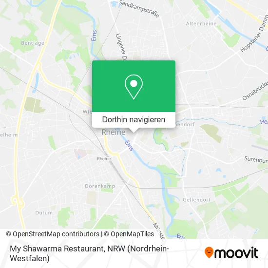 My Shawarma Restaurant Karte