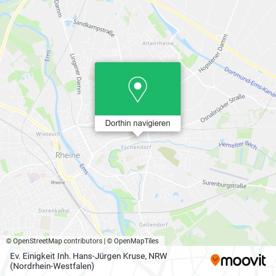 Ev. Einigkeit Inh. Hans-Jürgen Kruse Karte