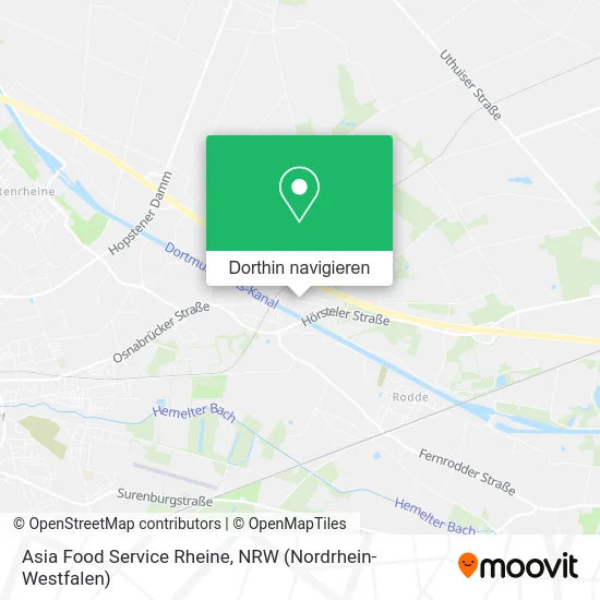 Asia Food Service Rheine Karte