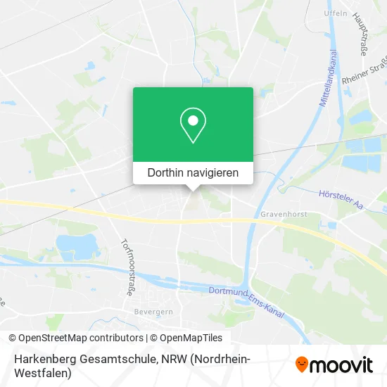 Harkenberg Gesamtschule Karte