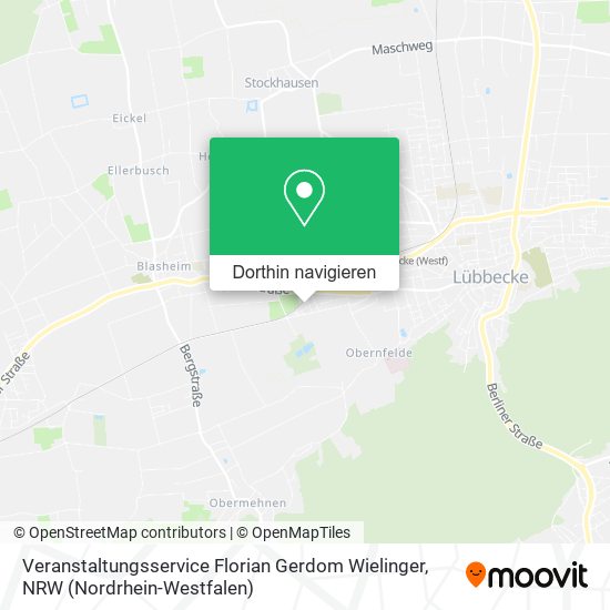 Veranstaltungsservice Florian Gerdom Wielinger Karte