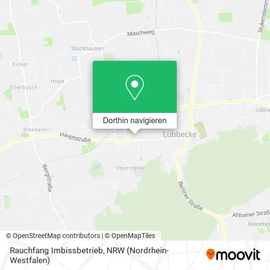 Rauchfang Imbissbetrieb Karte