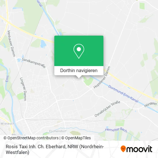 Rosis Taxi Inh. Ch. Eberhard Karte