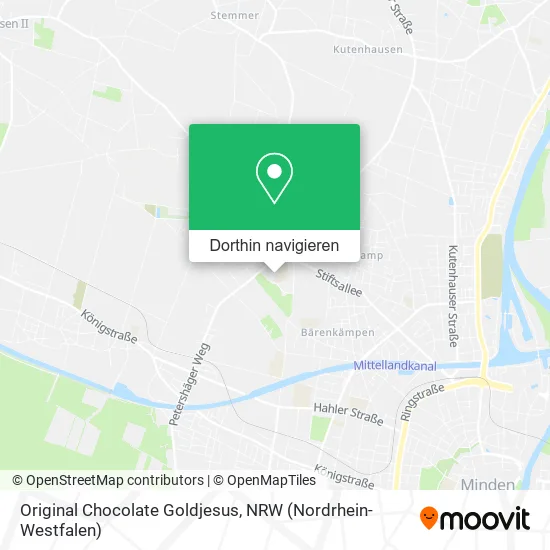 Original Chocolate Goldjesus Karte