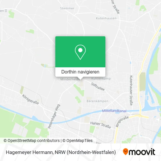 Hagemeyer Hermann Karte