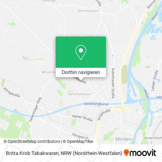 Britta Krob Tabakwaren Karte