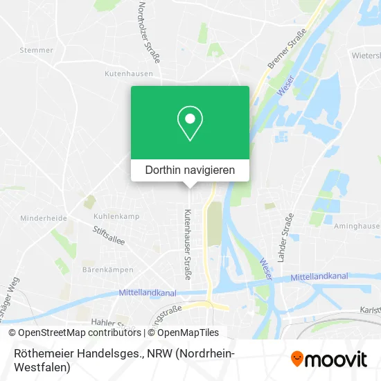 Röthemeier Handelsges. Karte