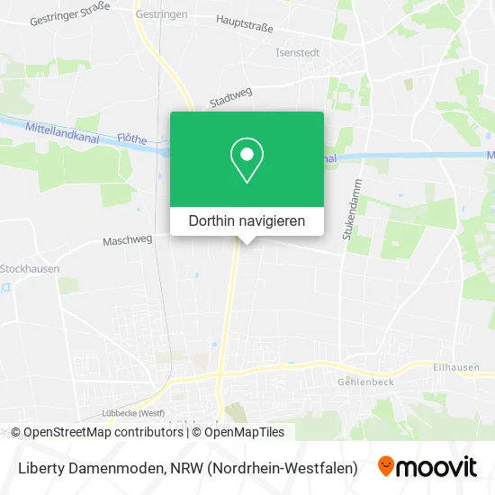 Liberty Damenmoden Karte