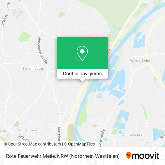 Rote Feuerwehr Meile Karte