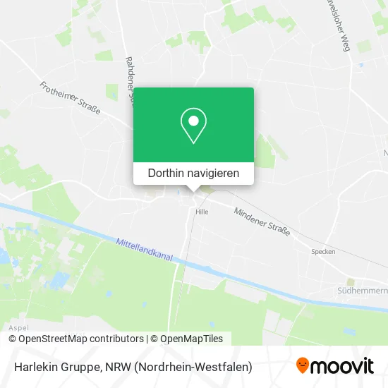 Harlekin Gruppe Karte