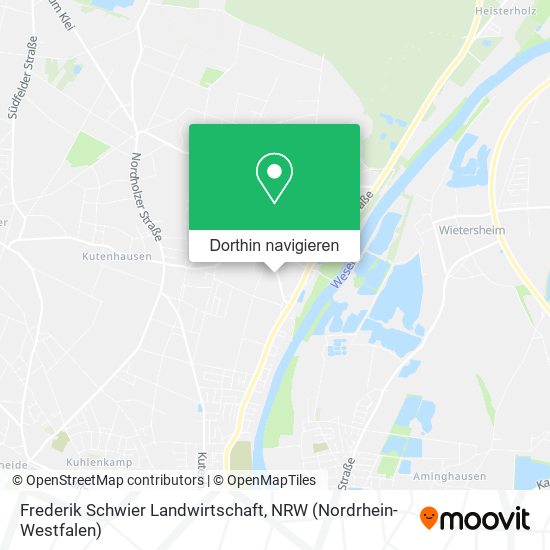 Frederik Schwier Landwirtschaft Karte