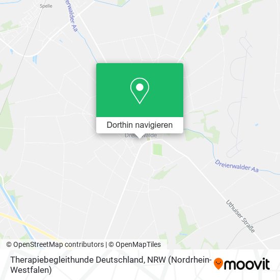 Therapiebegleithunde Deutschland Karte