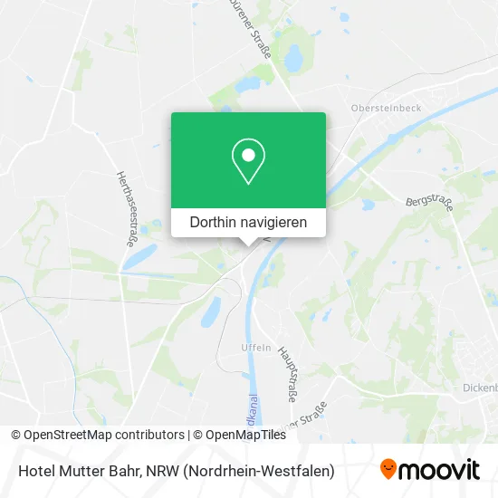 Hotel Mutter Bahr Karte