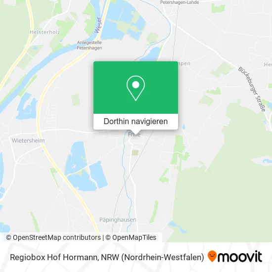 Regiobox Hof Hormann Karte