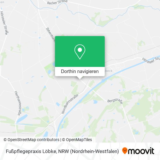Fußpflegepraxis Löbke Karte