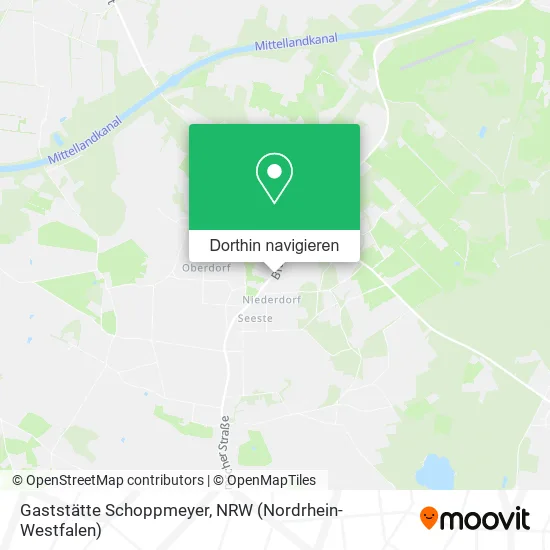 Gaststätte Schoppmeyer Karte