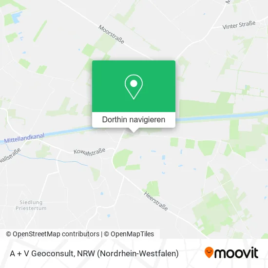A + V Geoconsult Karte