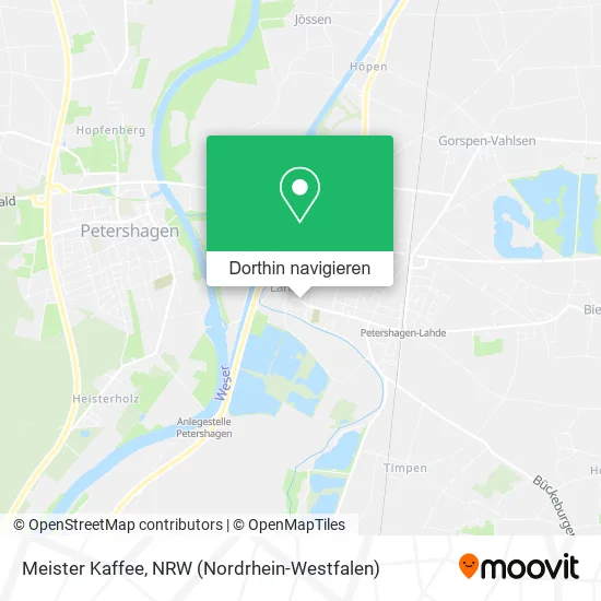 Meister Kaffee Karte