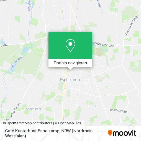 Café Kunterbunt Espelkamp Karte