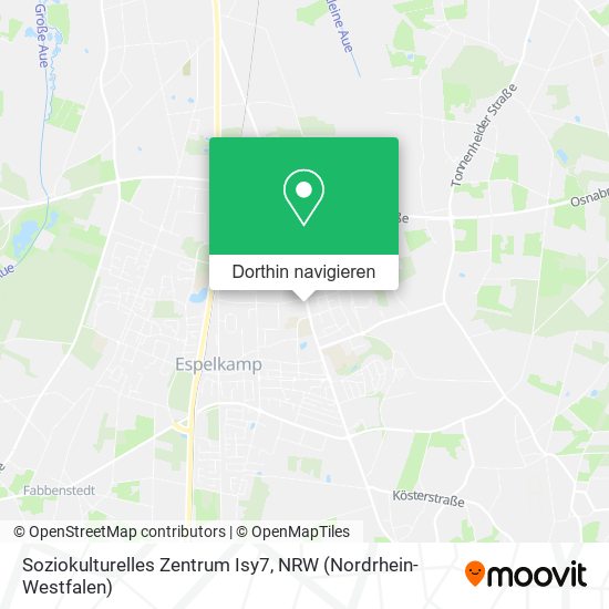 Soziokulturelles Zentrum Isy7 Karte